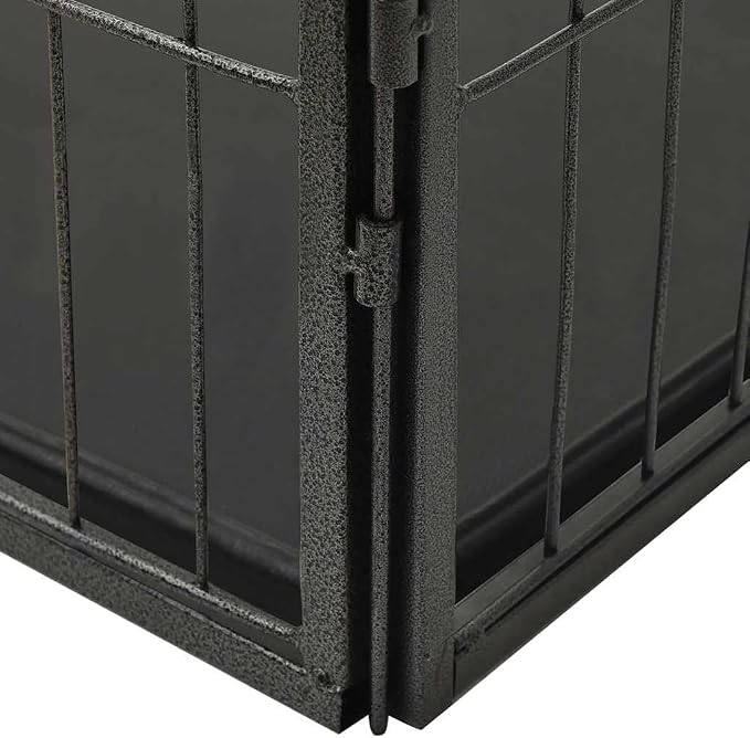 Heavy Duty Dog Playpen for Small Pets, Folding Metal Exercise Pen with Security Latch, 36 x 23.2 x 24 Inches, Indoor and Outdoor Pet Enclosure