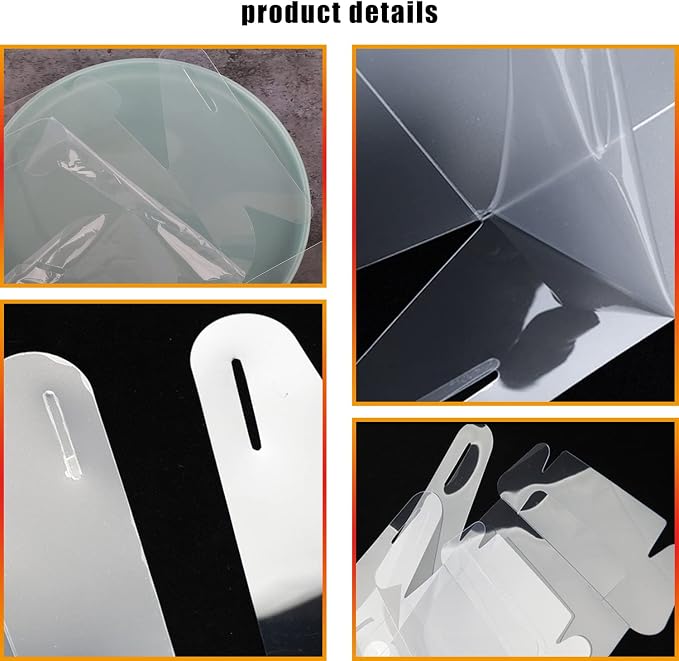 Oomcu 15 Pack Clear Gable Bakery Gift Boxes with Cardboard,Candy Treat Gift Box for Party Pastry Treat Dessert Cookies Birthday Holiday Christmas Valentine Birthday Baby Shower(6.3" x 3.5" x 3.2")