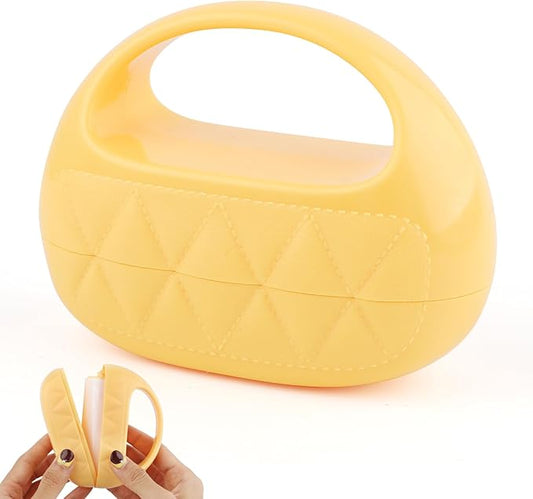 Lint Roller with Washable Sticky Roller Head,Reusable Mini Lint Roller Pet Hair Remover,Portable Lint Remover for Dog,Cat Hair,Clothes,Furniture