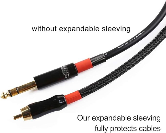100ft - 1/8 inch PET Expandable Braided Sleeving – Black – Alex Tech Braided Cable Sleeve