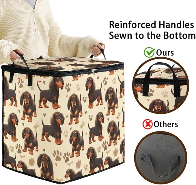 2pcs blanket storage bag for under bed,closet organizers 95L | clothing sweater sheet bedding comforter duvet quilt pillow toy storage bags with lids,dorm room essentials for containers