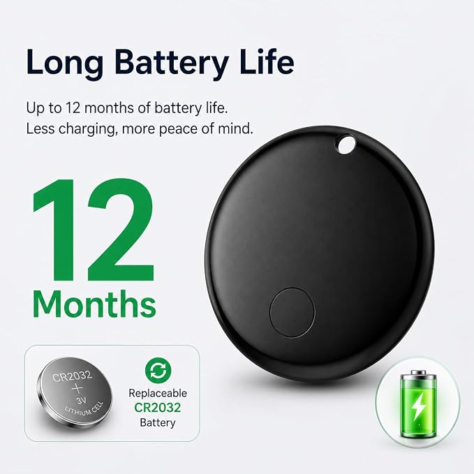 Pet Tracker,GPS Collar for Cats,Smart tag,Waterproof Compatible with Find My,No Monthly Fee,Advanced Tracking Solution Smart Collar for Pet Safety Ideal Small Large Cats(iOS User)