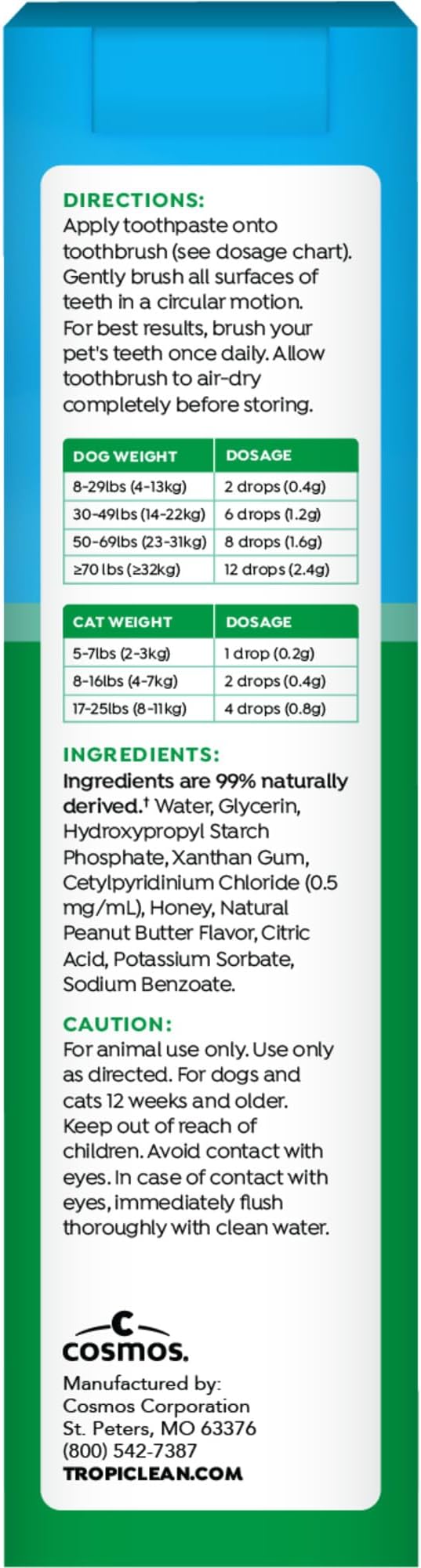 TropiClean Fresh Breath Plaque & Tartar Control Kit | Dog Toothpaste, Toothbrush & Finger Brush | Dog Toothbrushing Kit | Peanut Butter Flavor