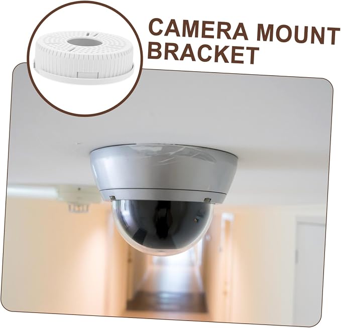 ARTIBETTER 2pcs Ceiling Storage Box for Webcam Wall Mount Bracket Monitor Mount Security Camera Bracket Plastic Rack