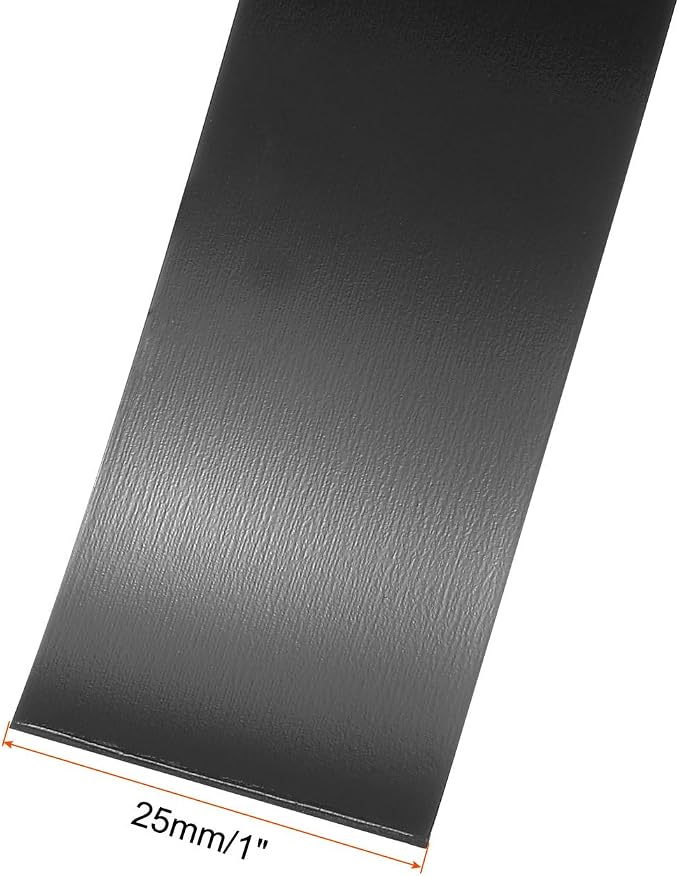 MECCANIXITY Magnetic Strip with Strong 1 Inch x 26.25 Feet Magnetic Strip Tape,Magnetic Tape Labels for Whiteboards Refrigerator and Crafts White