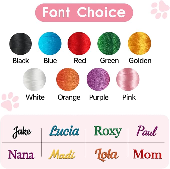 Ulico Personalized Dog Toy Storage Basket, Collapsible Pet Storage Organizer Box with Handles, Custom Dog Toy Bin with Pet's Name Cat Toy Storage Gift for Dog Lovers（Black）