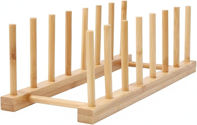 Organize Round Pet Bowls Vertically with This Compact Desktop Storage Rack, Multicolor PET Stand for Feeding Areas