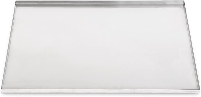 Metal Dog Crate & Kennel Replacement Tray/Pan, Galvanized, 52.25x34.88 in | Chew-proof, crack-proof, rust-resistant. Fits Most Standard 54 in Crates.