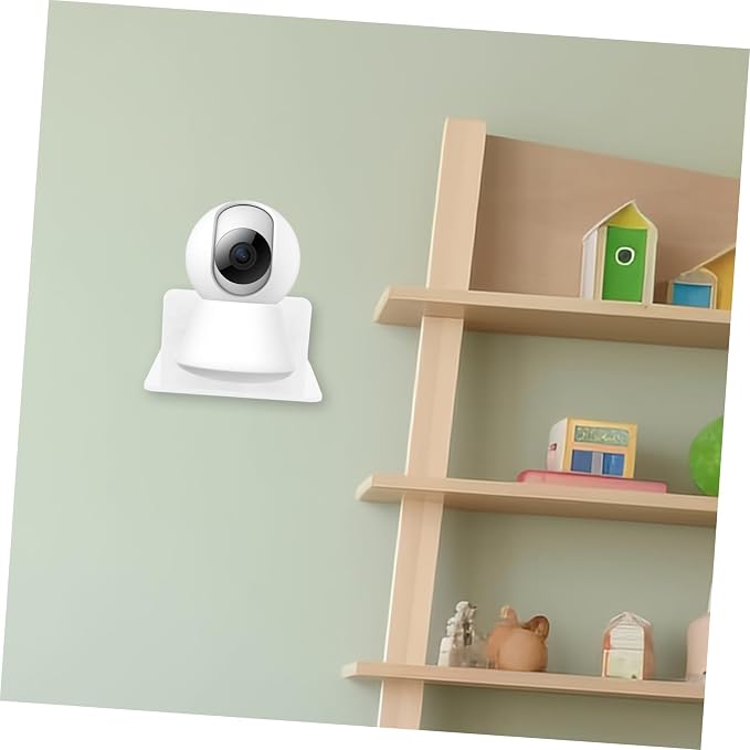 Vaguelly 3pcs Security Camera Wall Mount Monitor Bracket for Boys and Girls IP Camera Holder Small Wall Shelf Easy Install