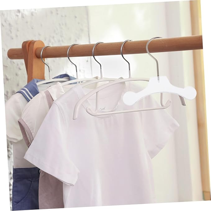 POPETPOP Household Dog Hanger Non-Skid Pet Clothes Hanger Convenient Design Hook Dog Apparel Organizer for Outdoor Use
