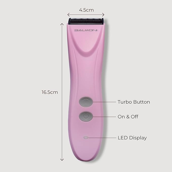 Cordless Pet Grooming Kit for Dogs & Cats, Quiet & Powerful Motor Paw & Face Trimmer, Lightweight Clipper, Dopamine Pink, Parent (Bundle-Dopamine Pink)