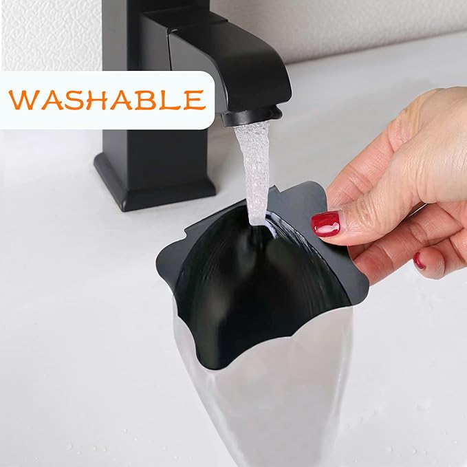 Reusable Storage Bin Labels - Clip On Closet & Basket Holder with 2 White Chalk Labels