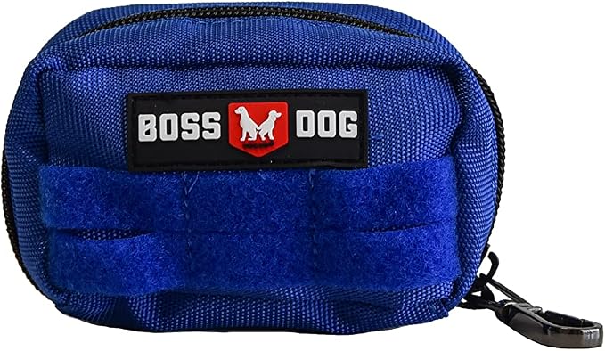Boss Dog Tactical Molle Bag, Blue, Large