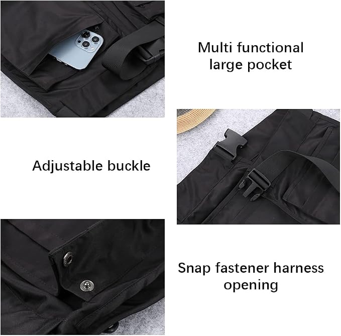 OLizee® Adjustable Waist Apron with Buckle Dog Trainer Apron Dog Trainer Clothing Waitress Apron Hair Stylist Apron