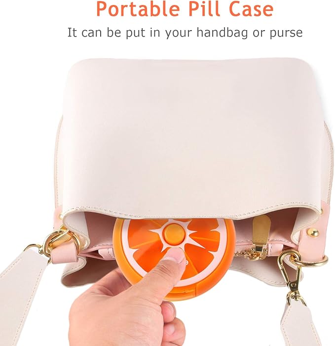 Weekly Pill Organizer 7 Day 3 Times a Day INVODA Large Daily Pill Cases for Pills Vitamin Fish Oil Supplements Container