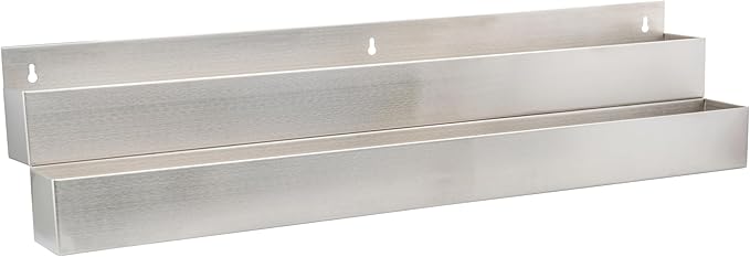 Winco Double Speed Rail, 42-Inch | Holds up to 28 bottles, Foodservice