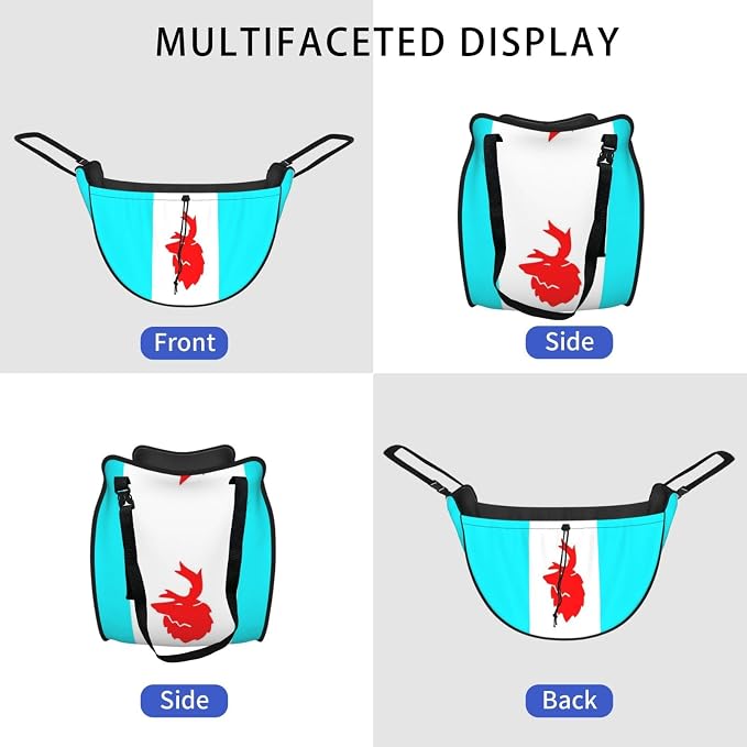 Flag of Koryak Okrug Car Seat Organizer-Backseat Storage Bag for Travel | Waterproof Durable. Holds Snacks Gear Essentials. Fits Most Cars.