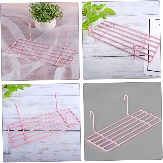 YARNOW Wall Grid Parrot Stand Iron Platform for Birds Easy to Install Decorative Bird Perch Wall-Mounted Accessory