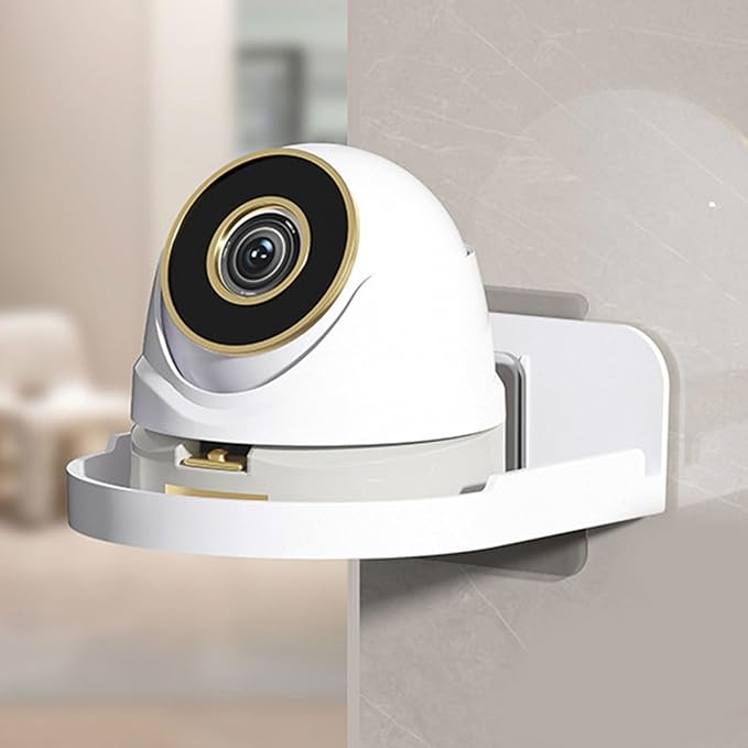 Adhesive Wall Mount Surveillances Camera Stand Household Shelf Security Cameras Bracket Holder for Home Surveillances Holder