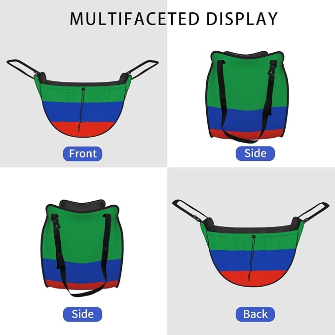 Flag of Dagestan Car Seat Organizer-Backseat Storage Bag for Travel | Waterproof Durable. Holds Snacks Gear Essentials. Fits Most Cars.