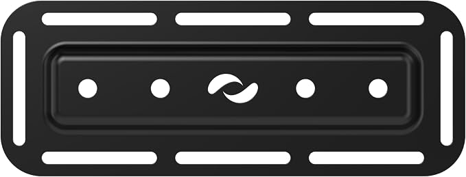 HumanCentric Universal Small Mounting Bracket for Small Devices | Fits Modems, Power Blocks, Mount on Wall or Under Desk, Vertically or Horizontally