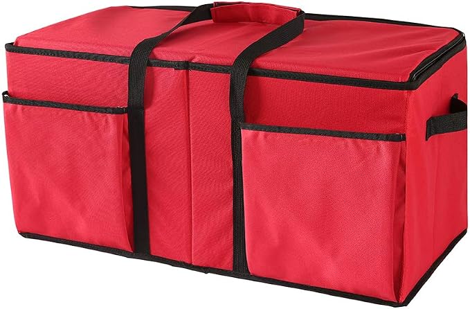Sattiyrch Christmas Ornament Storage Box,Box Contributes Slots for 54 Holiday Ornaments 4 Inches