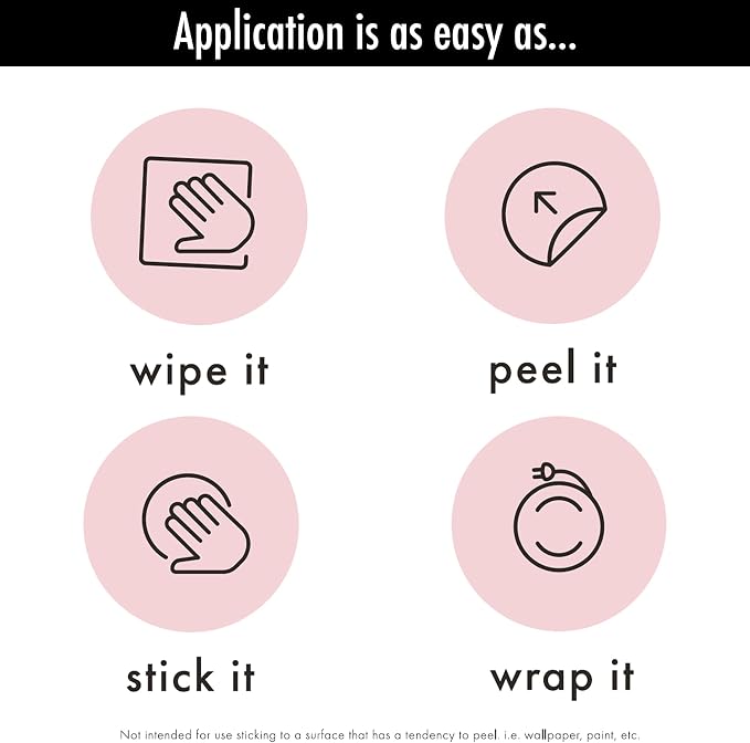 2-Pack Patented Heat-Resistant Cord Organizer for Appliances, Kitchen, Computers & More | Stick-On Cord Wrappers with Flexible Base, Secure Scalloped Edge, White (3 x 1.5 Inches)