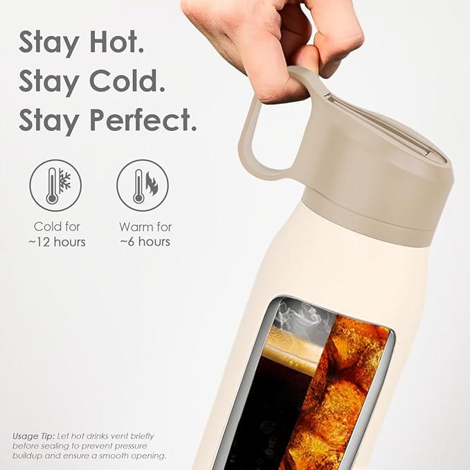 Best Mom Ever Water Bottle with Twist Lid Insulated Stainless Steel 20oz, Travel Water Bottles for Sports & Gym, Mom Gifts for Mothers Day Birthday Christmas