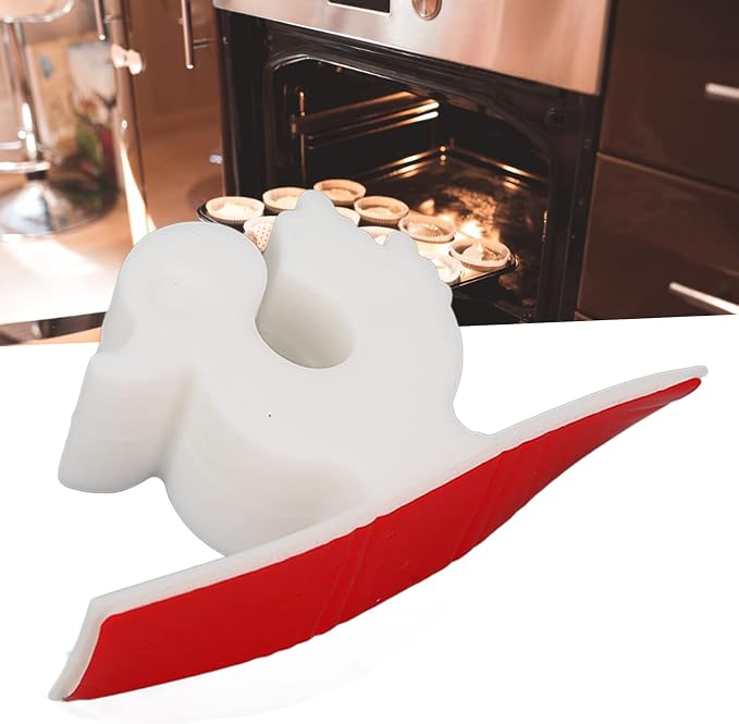 Cord Organizer Appliance Cable Duck Shaped Silicone Cable Keeper for Beauty Salon Home Kitchen Office (White)