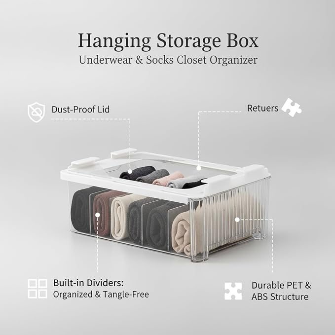 Closet Rod Organizer, 1 PC