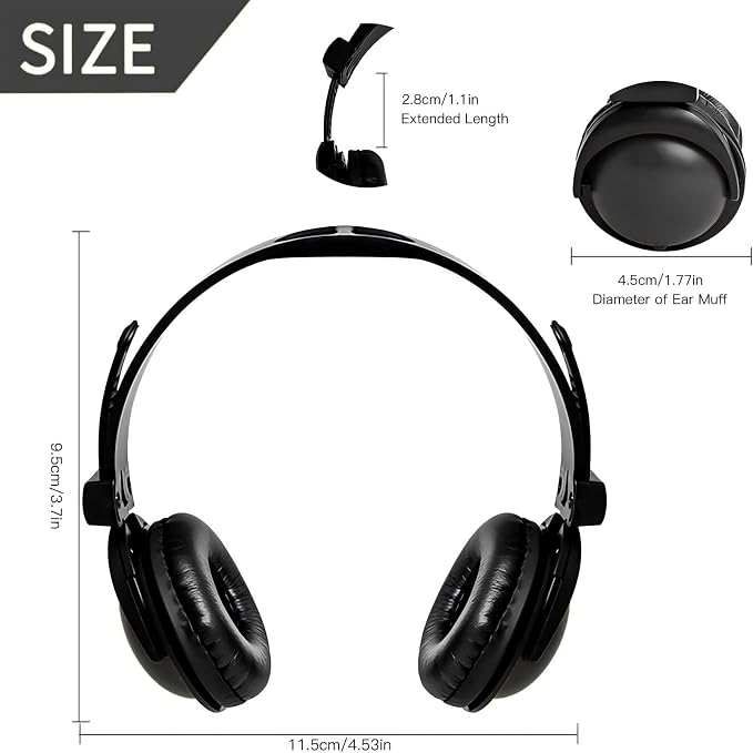 Olyre Pet Headphones for Small Dogs Cats, Adjustable Decorative Neckwear