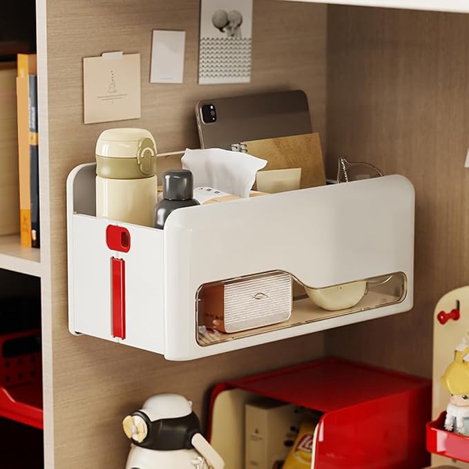 Space Saving Foldable Organiser Easy Installation Wall Mounted Hanging Storage Rack Portable For Home