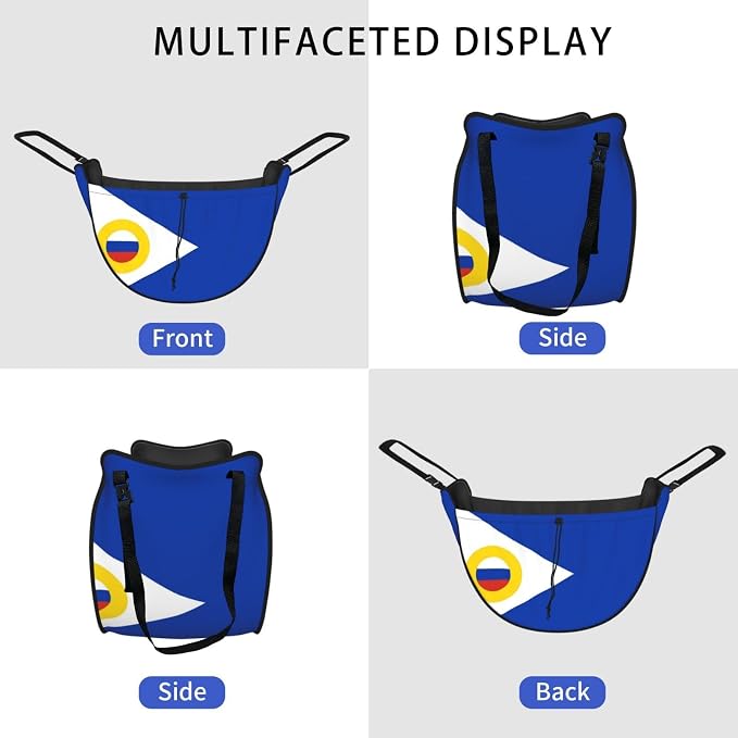 Flag of Chukotka Car Seat Organizer-Backseat Storage Bag for Travel | Waterproof Durable. Holds Snacks Gear Essentials. Fits Most Cars.