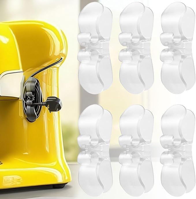 6PCS Appliance Cord Organizer,Upgraded Cord Organizer for Appliances,Wire Wrapper,Compatible with Air Fryers,Coffee Makers, Pressure Cookers, Toasters & Ovens