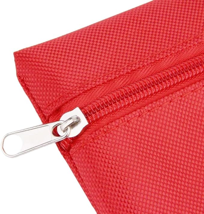 12 Pack First Aid Empty Bag, Travel Empty First Aid Kit Pouch for Emergency at Home, Office, Car, Outdoors, Boat, Camping, Hiking(Bag Only)