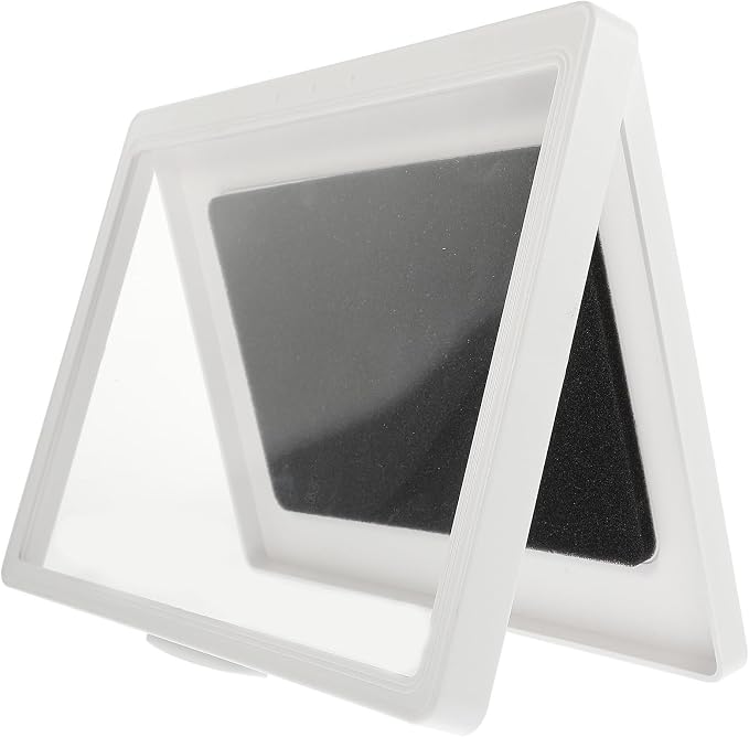 Wall Mount Tablet Holder 180 Degree Rotating Waterproof White Abs Pet Stand | Free Angle Adjustment, Stable Hold, Bedroom Bathroom Use, Easy Wall Installation