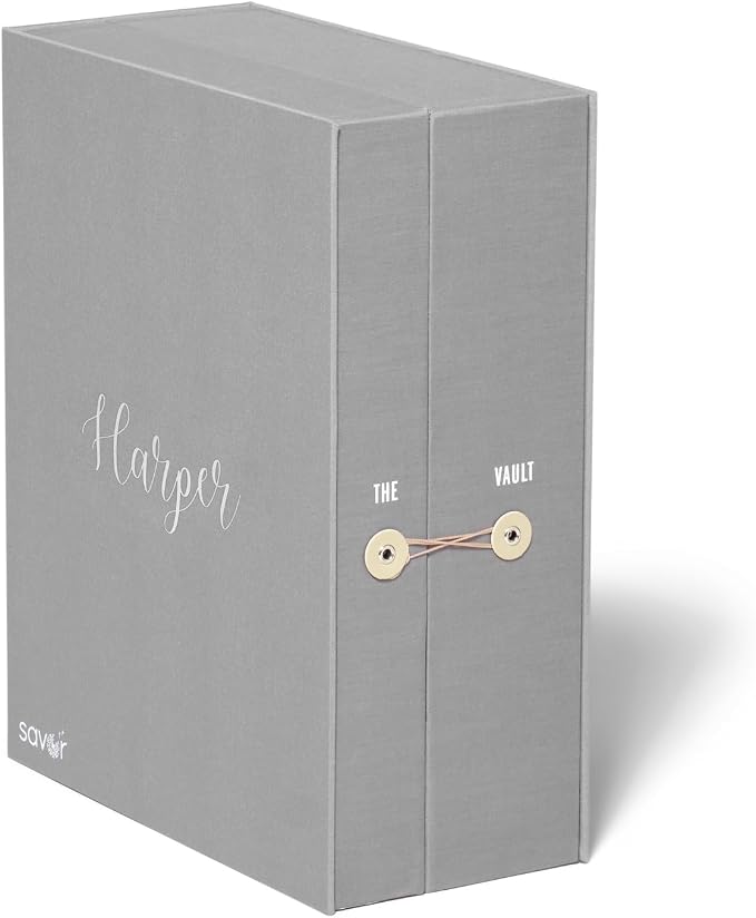 Savor | Personalizable Pet Keepsake Organizer | Keep Vet Records, Tags, Collars and Fido’s Favorite Toy Organized and Cherished Pet Memories Safe in One Convenient Home with This Gift for Pet Parents