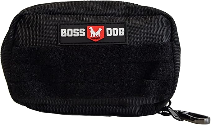 Boss Dog Tactical Molle Bag, Black, Small