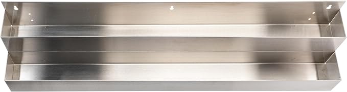 Winco Double Speed Rail, 42-Inch | Holds up to 28 bottles, Foodservice