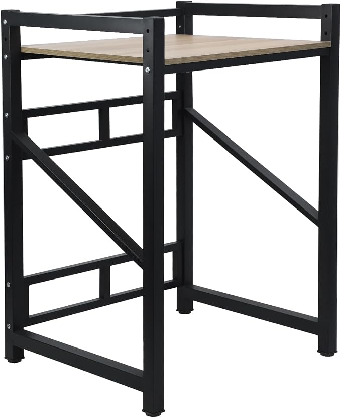 Washer Dryer Stacking Rack Stand, 660lbs Capacity Heavy Duty Washing Machine Storage Utility Rack with Countertop, Height Adjustable Washing Machine Shelf for Laundry Rooms Bathrooms