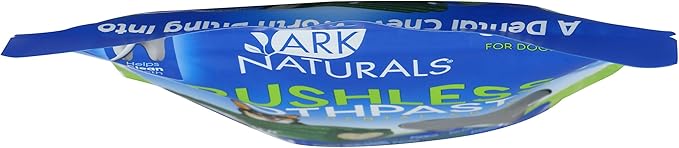 Ark Naturals Brushless Toothpaste, Dog Dental Chews for Small Breeds, Freshens Breath, Helps Reduce Plaque & Tartar, 12oz, 1 Pack