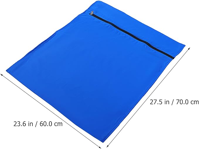 Ciieeo Pet Laundry Bag for Dog Clothes, Blue Mesh Washing Bag S Size, Anti-tangle and Deformation Resistant, Machine Washable Storage Organizer for Pet Apparel and Travel