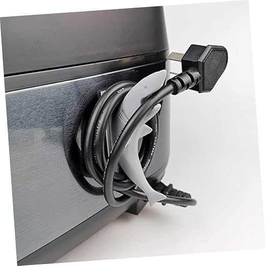 Hemoton 2pcs Cable Cord Organizers Adhesive Animal Shape Cord Holders for Home Office