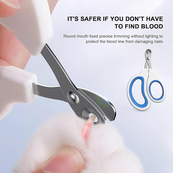 Aogeili Cat Specific Nail Clipper, Avoiding Excessive Cutting, Suitable for Beginners. It Can Also be Used for Small Animals Such as Birds, Hamsters, Rabbits, Hedgehogs, Ferrets, Guinea Pigs, Etc.