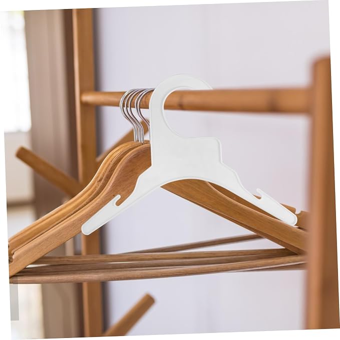 BESPORTBLE 30pcs Dog Clothes Hanger Pet Apparel Rack for Dog and Cat Clothing Hanging Racks for Indoor Closet and Pet Shop Use Non-Skid Design