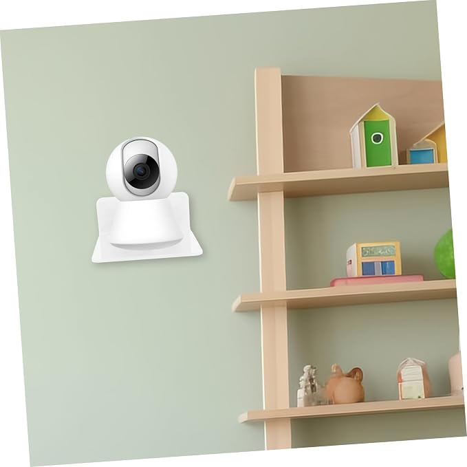 MERRYHAPY 3pcs Security Camera Holder Wall Mount Holder Router Wall Mount Rack Monitor Storage Rack