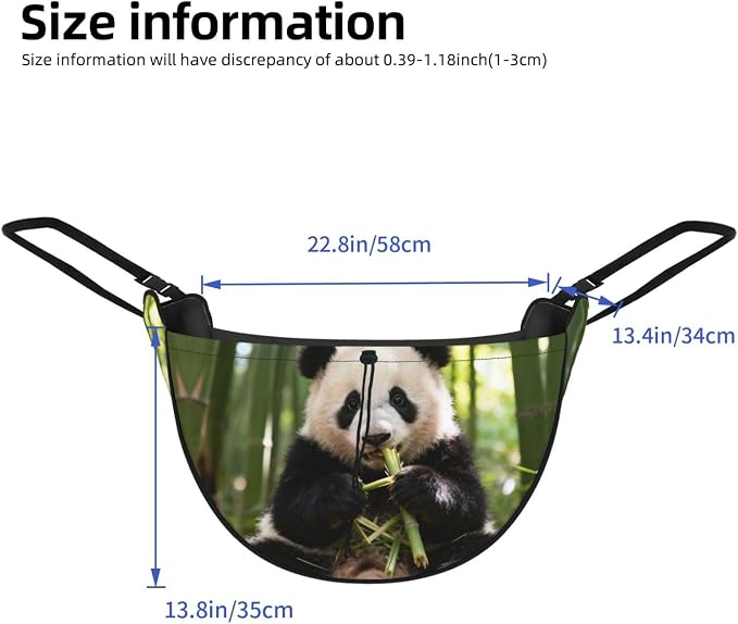 Cute panda Car Seat Organizer-Backseat Storage Bag for Travel | Waterproof Durable. Holds Snacks Gear Essentials. Fits Most Cars.