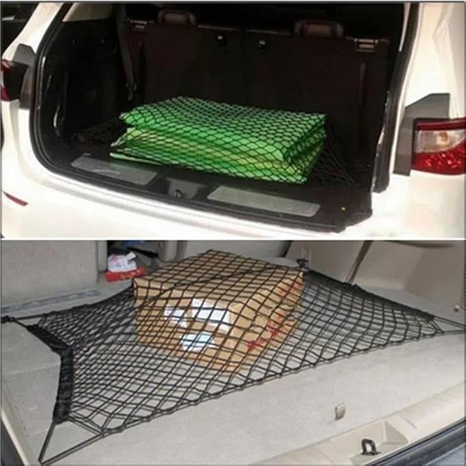 Car Nets Nylon Car Rear Cargo Net Trunk Storage Organizer Net For A1 A2 A3 A4 A5 A6 A7 A8 Q2 Q3 Q5 Q7 S3 S4 S5 S6 S7 S8 For TT TTS Cargo Net