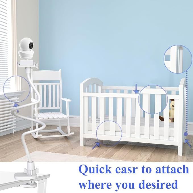 Baby Monitor Mount Holder for Babysense Video Baby Monitor