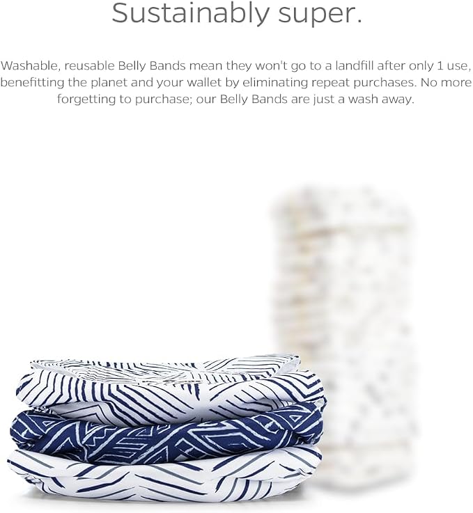 Pet Parents® Washable Belly Bands for Male Dogs (3pack) + Extendrs® of Durable Dog Diapers Male, Premium Male Dog Diapers & Dog Wraps (X-Large, Kahuna)